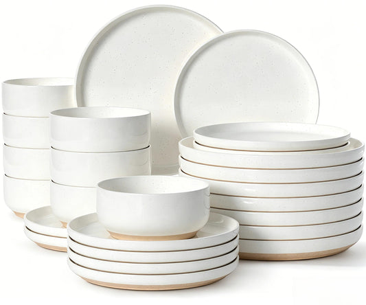 Umite Chef face avant du service complet, design tacheté pratique
