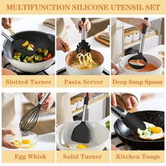 Umite Chef gros plan silicone doux protégeant les surfaces antiadhésives