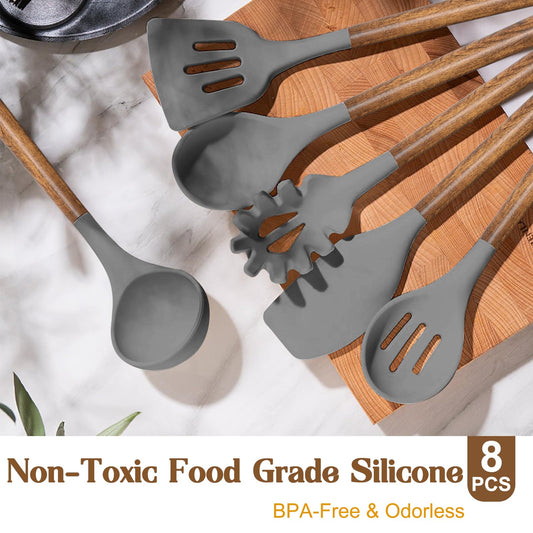 Umite Chef gros plan sur tête en silicone, protège les revêtements antiadhésifs