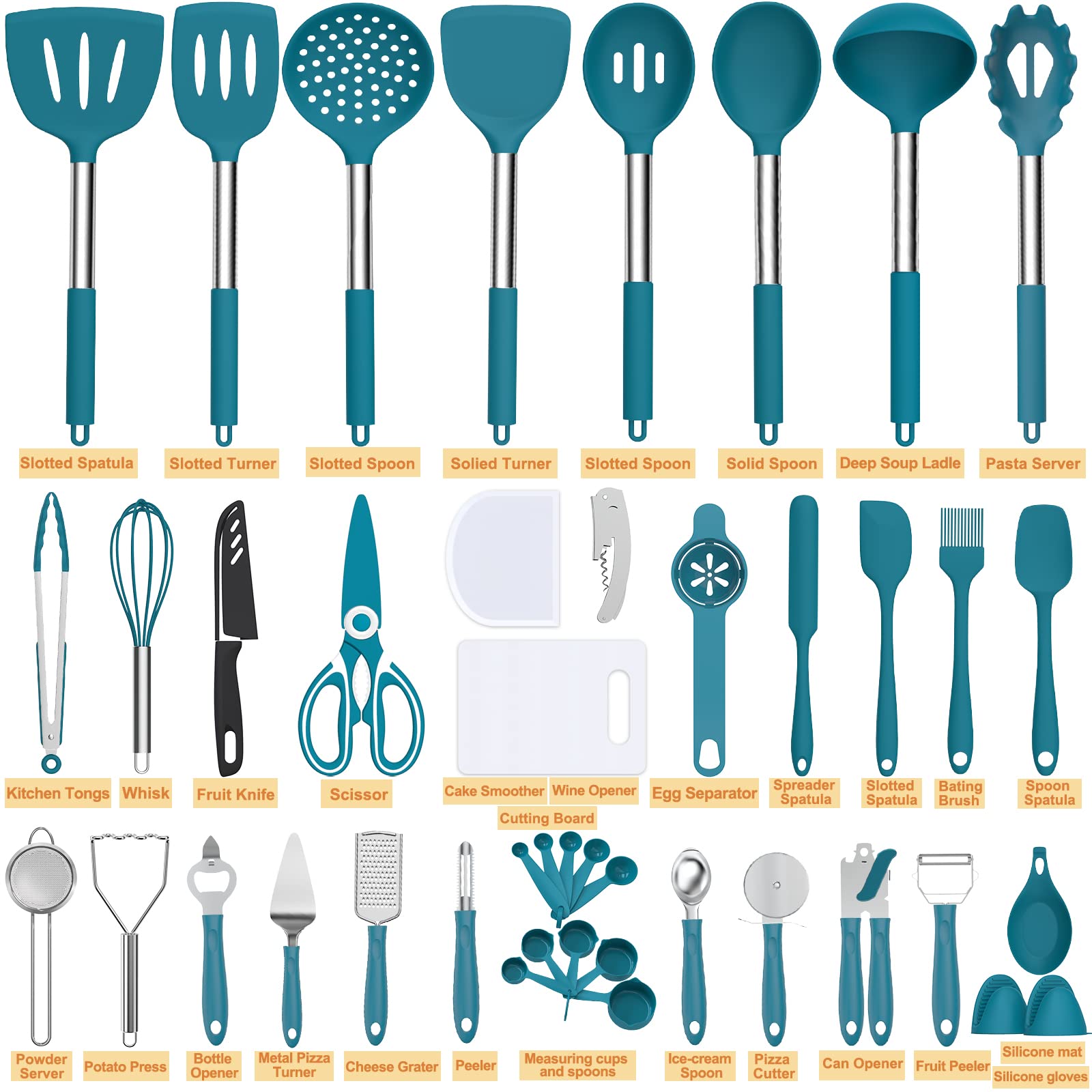 Umite Chef gros plan texte silicone illustrant surface douce protégeant les poêles