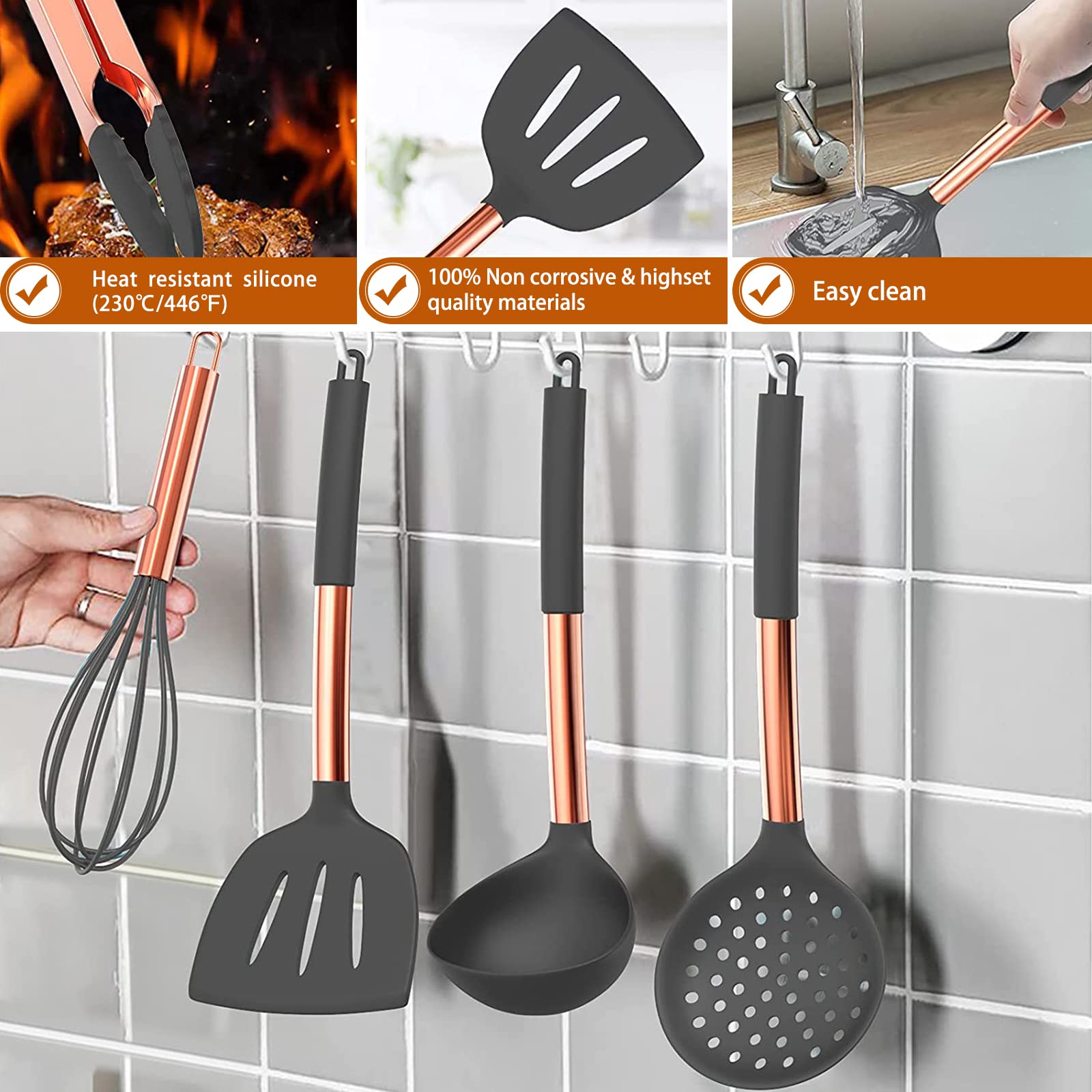 Support de rangement Umite Chef affichant organisation propre et accès rapide aux outils