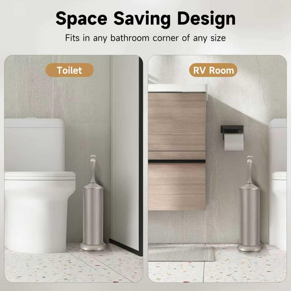 UNCONSIL brosse WC dans une salle de bain moderne intégrée discrètement au décor