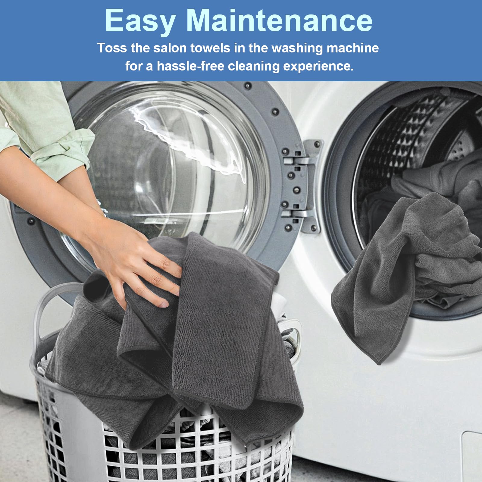 UNIMADE bordure renforcée en gros plan garantissant durabilité au lavage