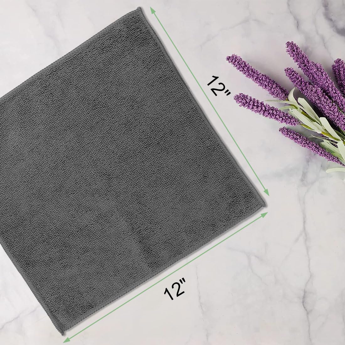 UNIMADE gros plan de la texture microfibre illustrant douceur et absorption