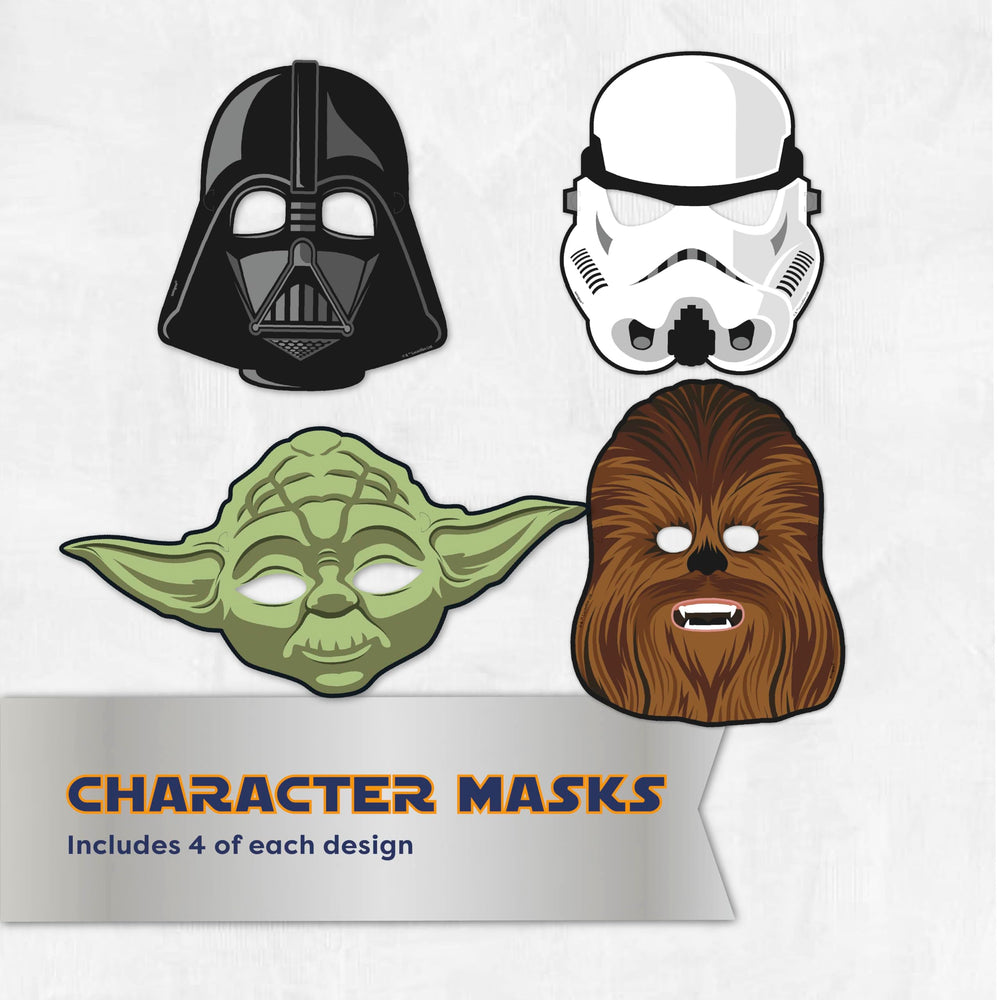 Unique masques personnages gros plan offrent déguisement amusant immédiat