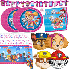 Unique Paw Patrol face de l'emballage montrant contenu et thème Skye pour organisation rapide