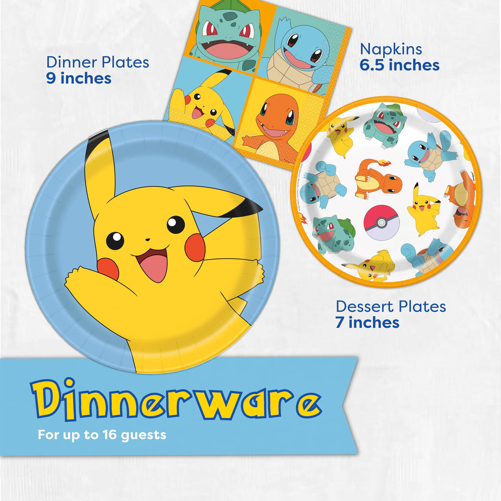 Unique nappe Pokémon tendue sur table montrant couverture complète