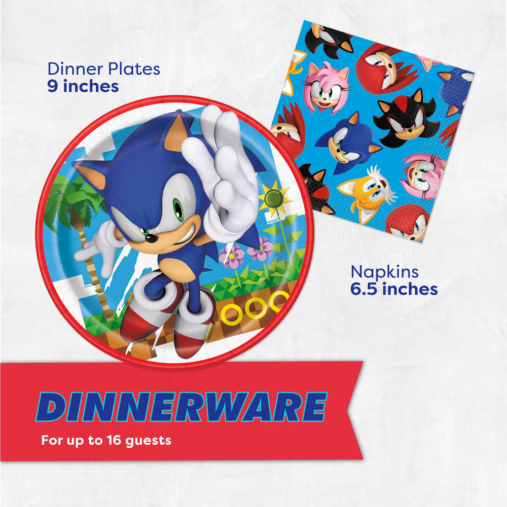 Unique masques Sonic disposés montrant amusement et accessoire prêt à porter