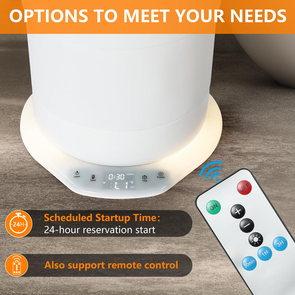 Uoxfill replié pour rangement compact illustrant gain de place pratique