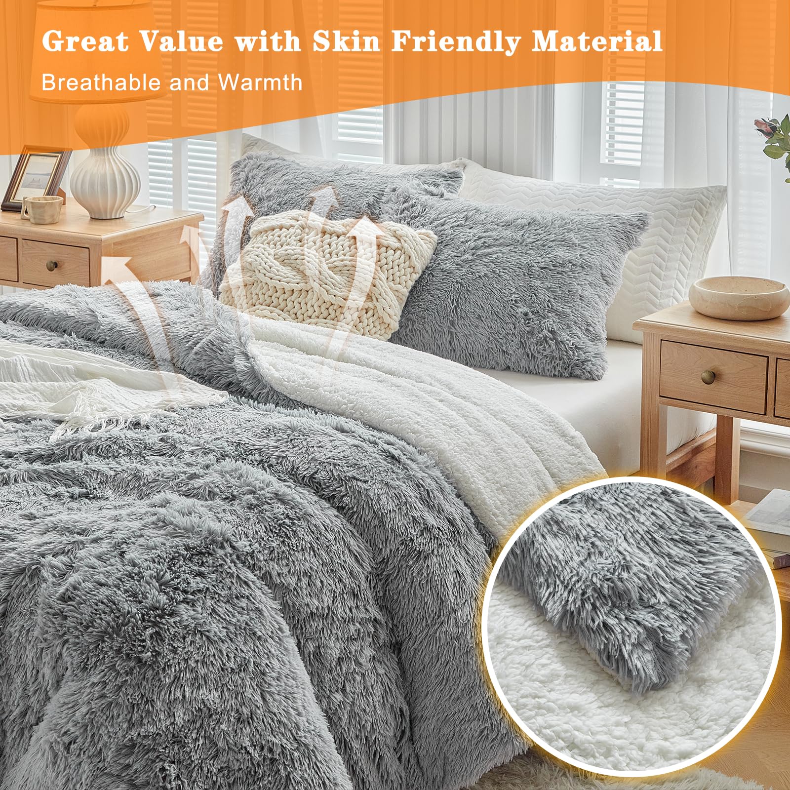 UOZZI BEDDING comparaison taille 90x90 couvre Full/Queen pratique