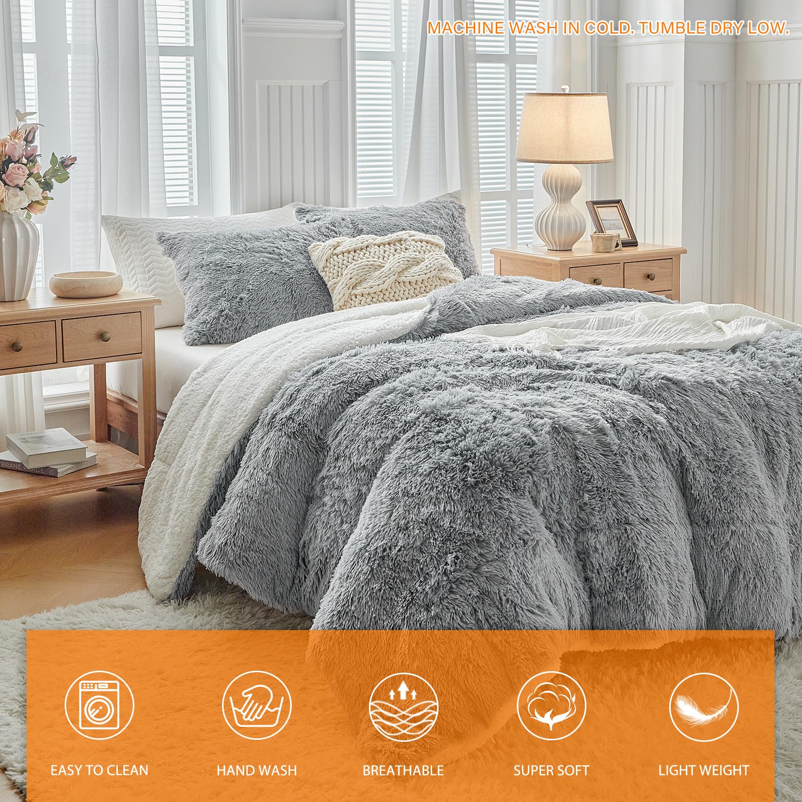 UOZZI BEDDING pliage et entretien machine lavage facile