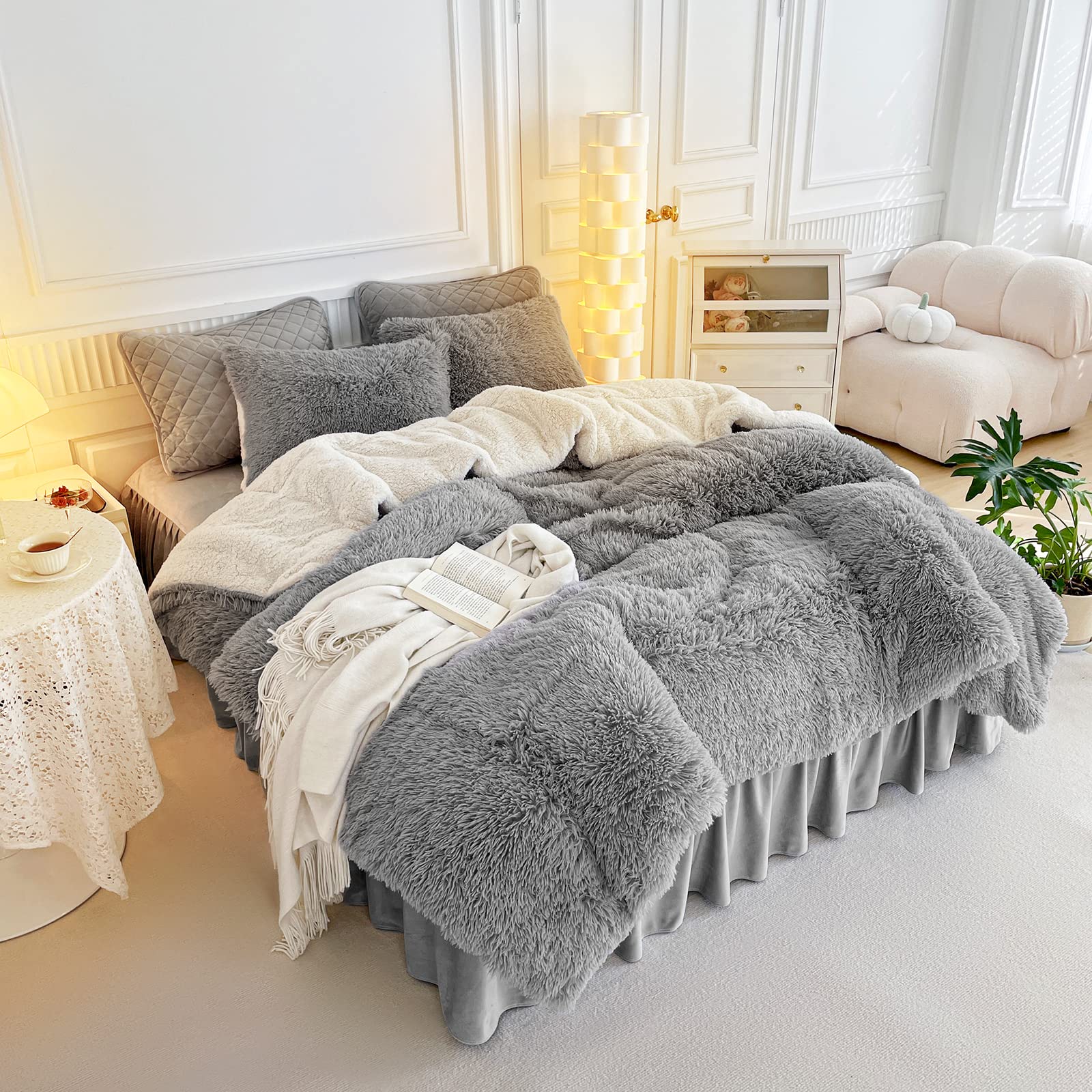 UOZZI BEDDING deux taies 20x26 finitions coordonnées et douces