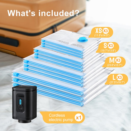 UPGOGO pompe électrique compacte montrée portable et pratique
