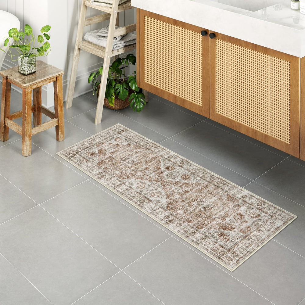 Uphome motif vintage détaillé apporte charme bohème à la décoration