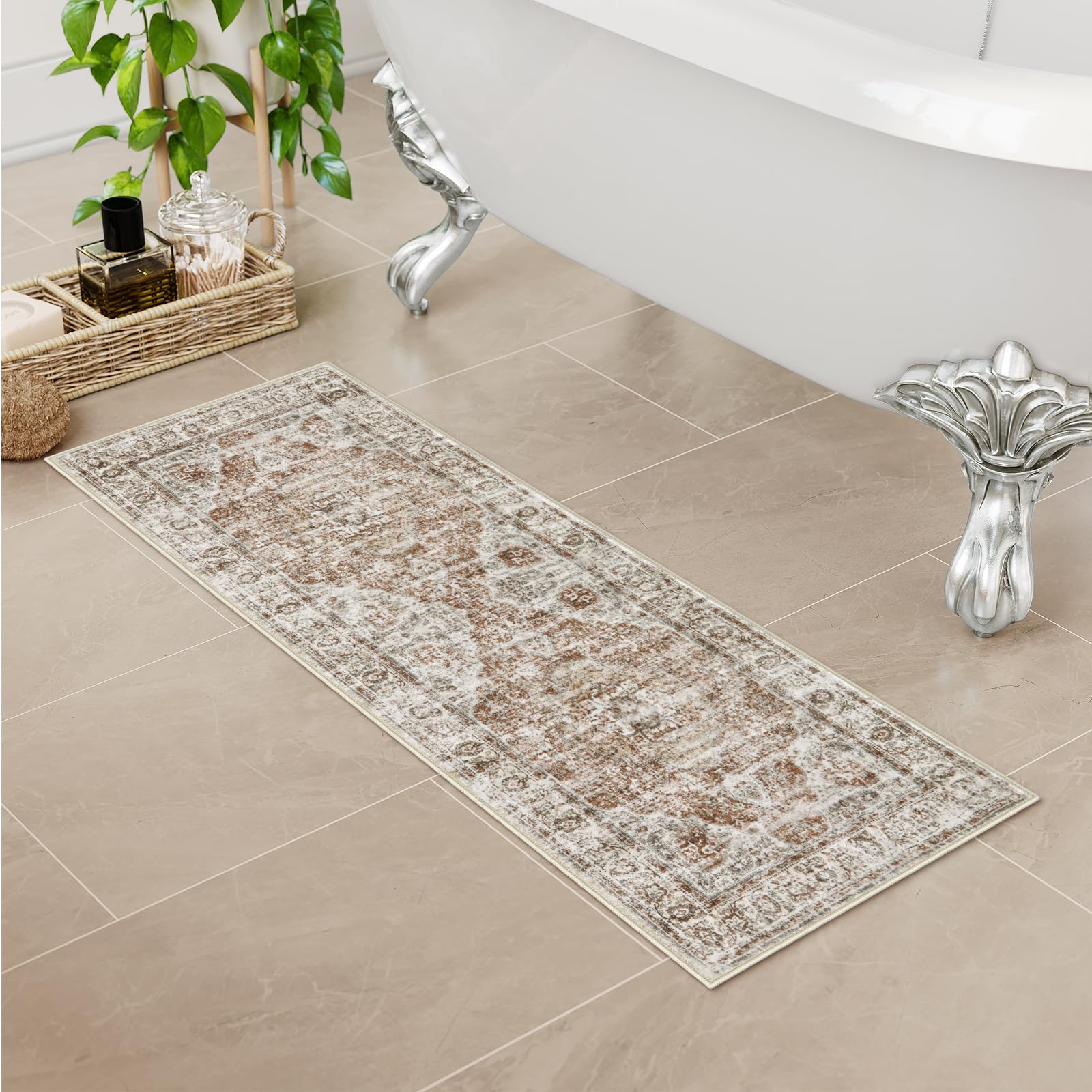 Uphome tapis devant lavabo protège sol et facilite entretien quotidien