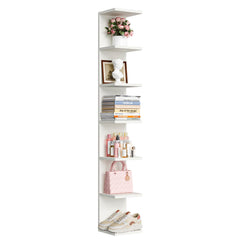 upsimples étagère murale vue avant, rangement vertical et élégant