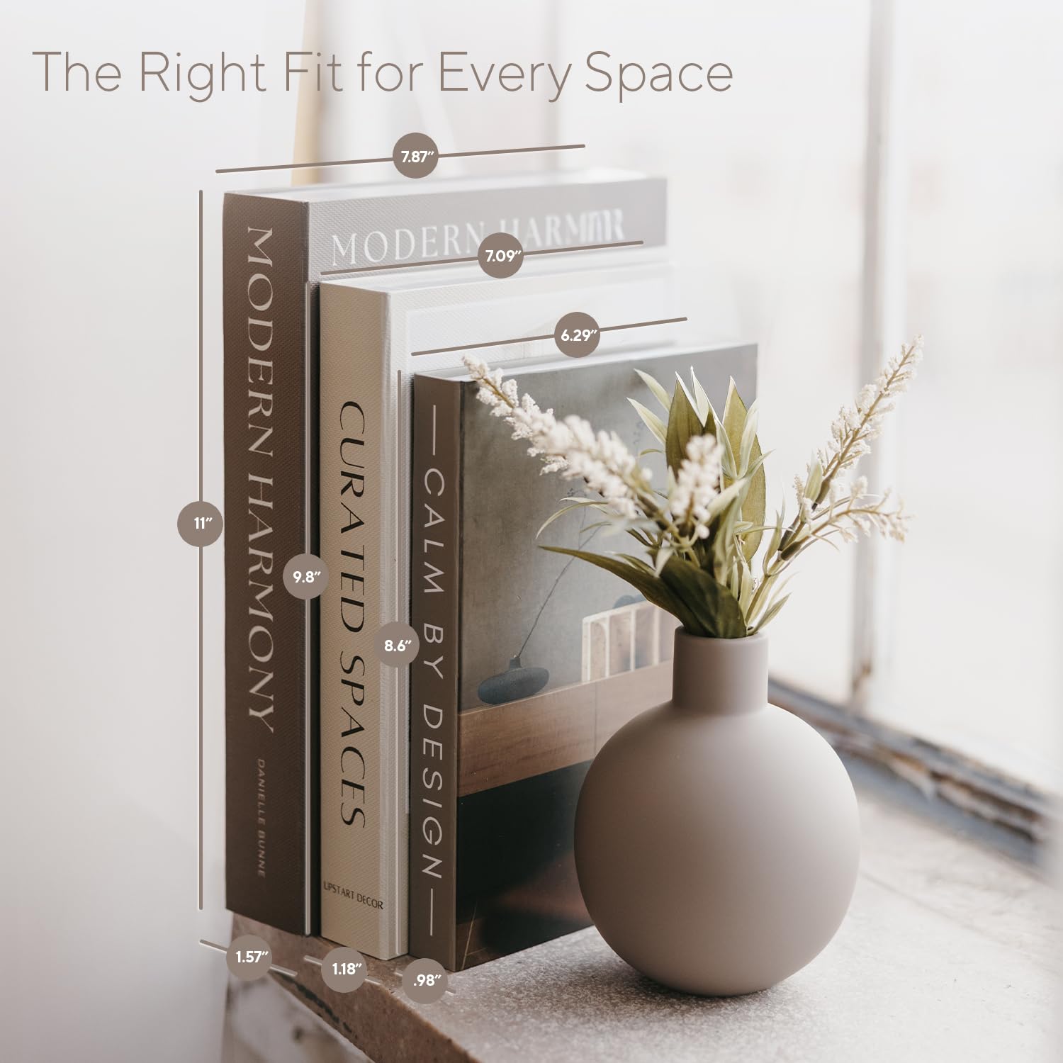 Upstart Decor livre ouvert révélant compartiment magnétique pour rangement discret