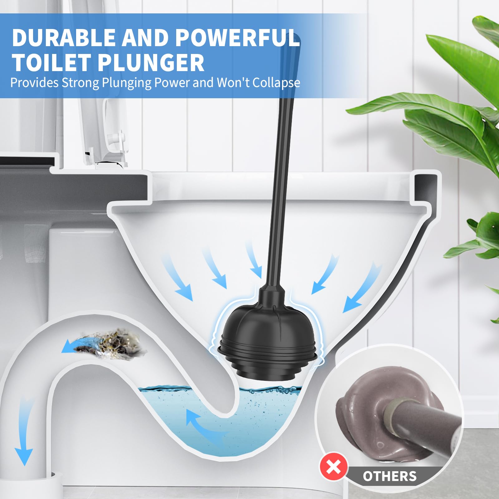 uptronic gros plan tête de brosse 360°, nettoyage efficace sous rebords