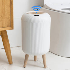 URALFA poubelle face avant design moderne et finition blanche, apporte élégance