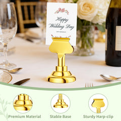 Urban Deco porte-cartes utilisés sur buffet pour étiqueter plats clairement