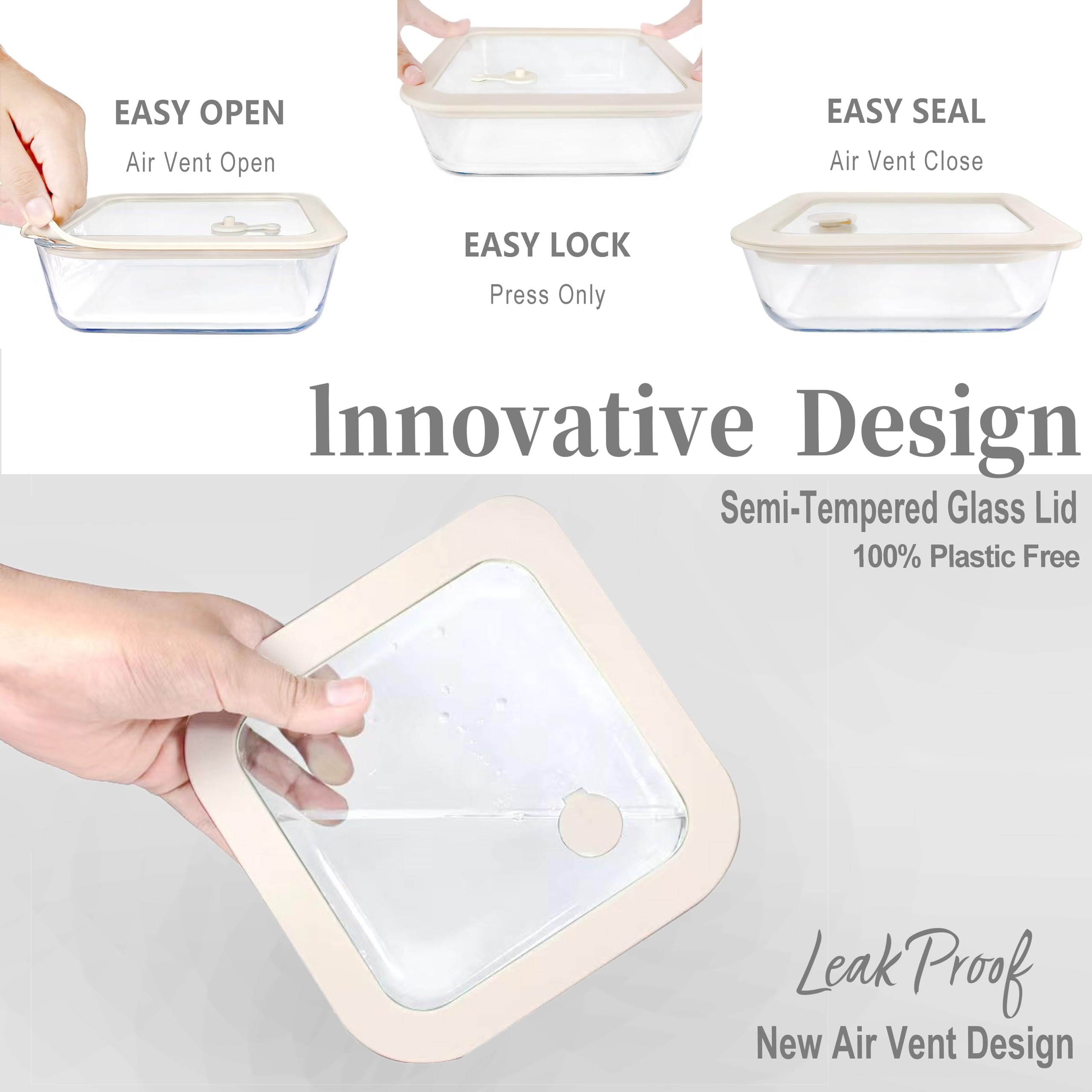 Urban Green couvercle avec cadre silicone détail, assure étanchéité et facilité d'ouverture
