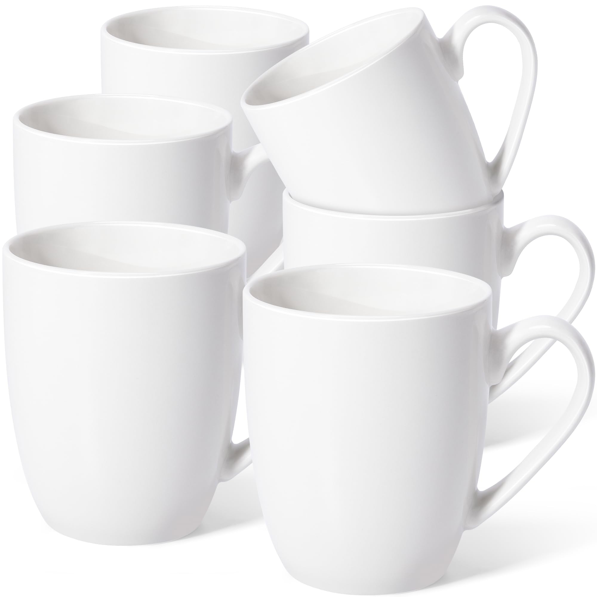 Urbanstrive tasse face avant design blanc élégant, format 475 ml pratique