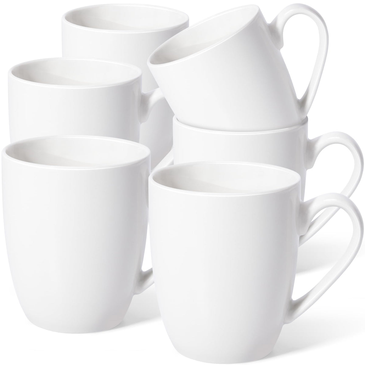 Urbanstrive tasse face avant design blanc élégant, format 475 ml pratique