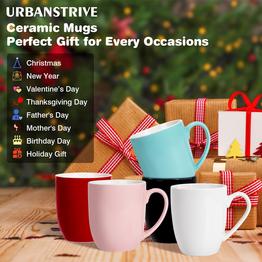 Urbanstrive tasses emballées comme cadeau, présentation soignée et sûre