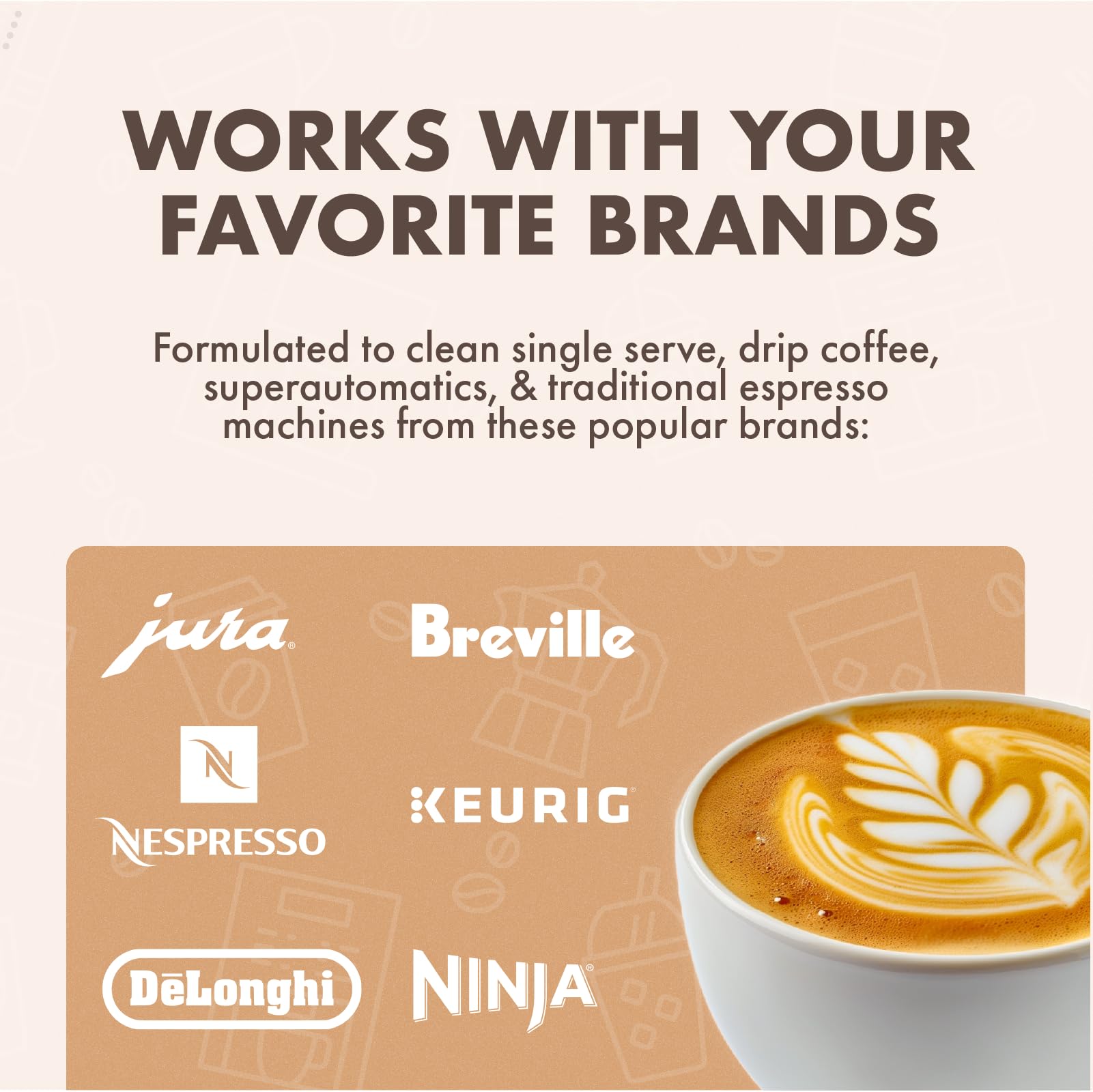 Urnex Dezcal en utilisation dans une machine espresso montrant nettoyage efficace