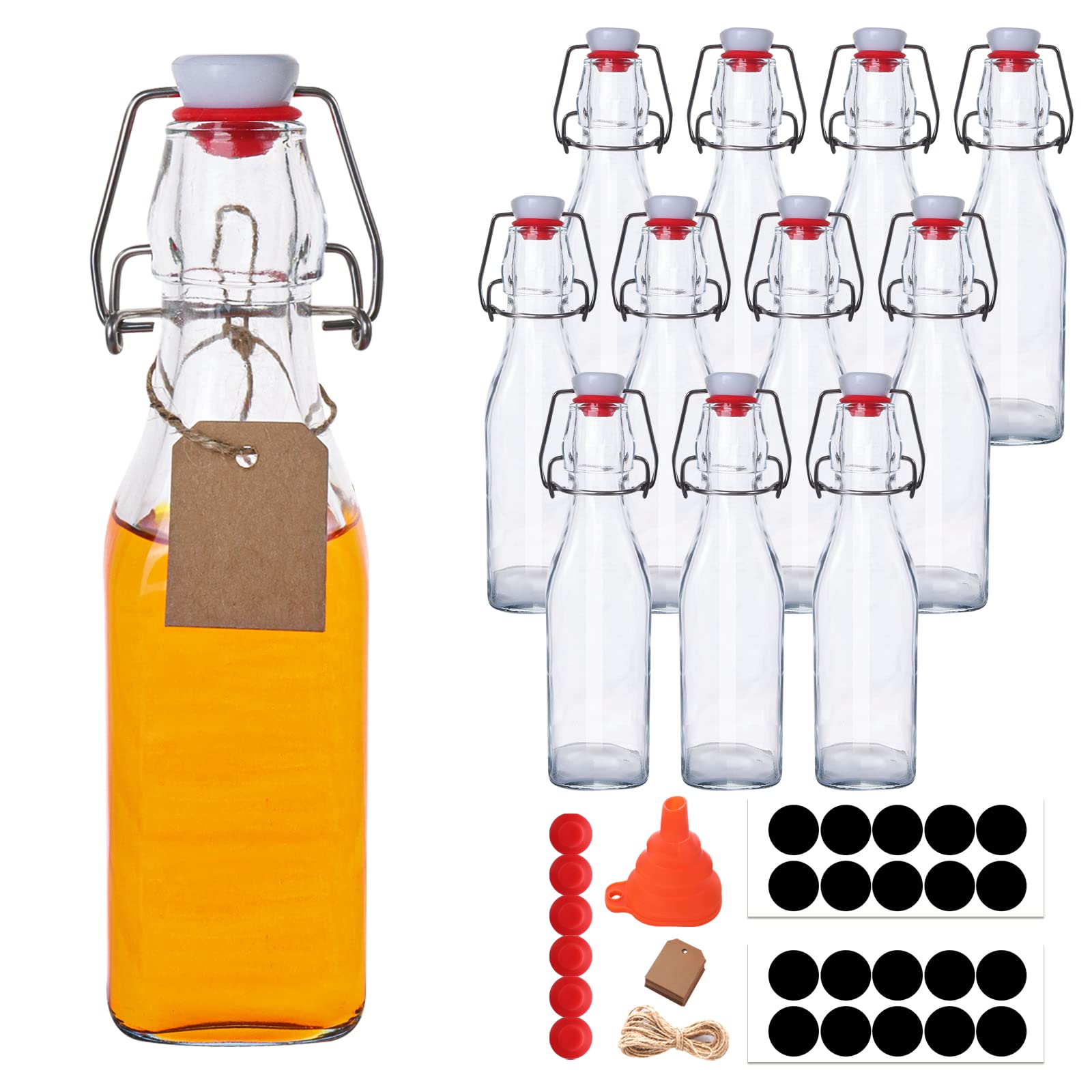 UrSpeedtekLive bouteille face montrant design carré et fermeture étanche