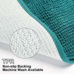 Urvoix tapis posé dans salle de bain protégeant le sol et décorant