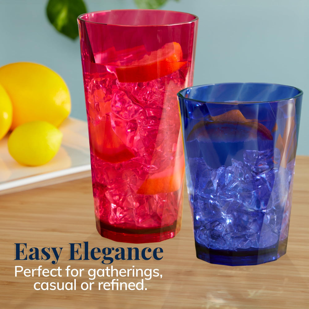US Acrylic - assortiment de couleurs joyau pour personnaliser votre table