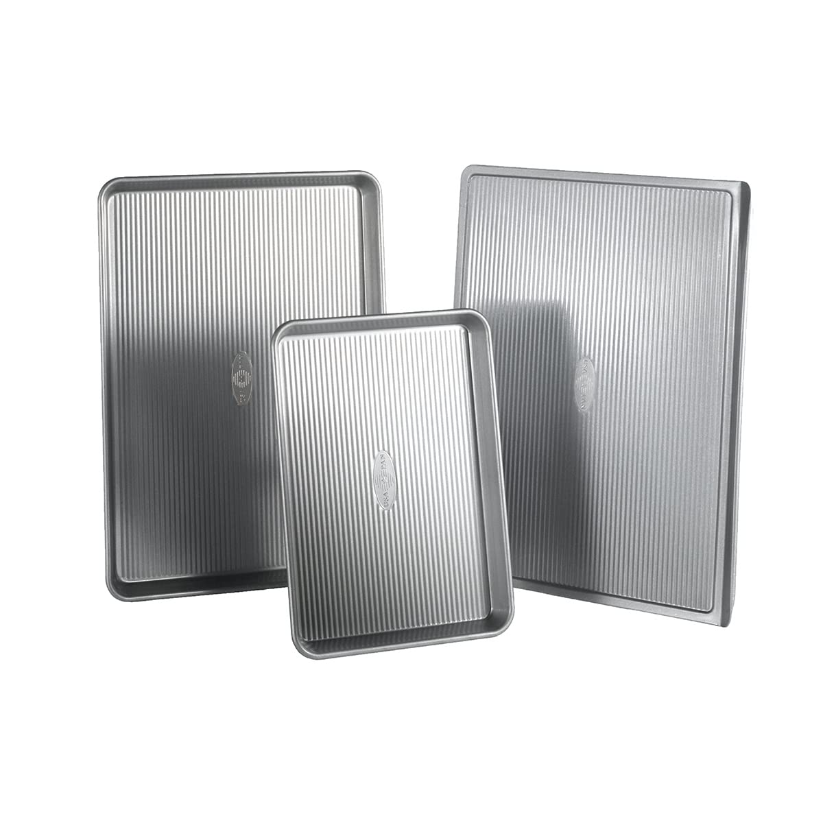 USA Pan vue avant ensemble 3 pièces durable pour cuisson homogène