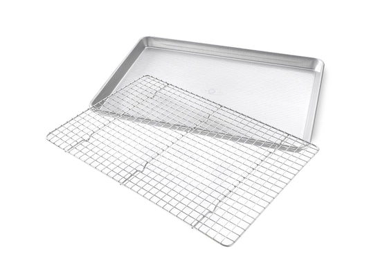 USA Pan grille insérée dans la plaque facilitant glaçage propre