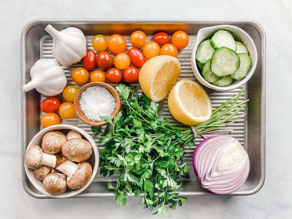 USA Pan quart-feuille garni cuisson optimale pour petites portions