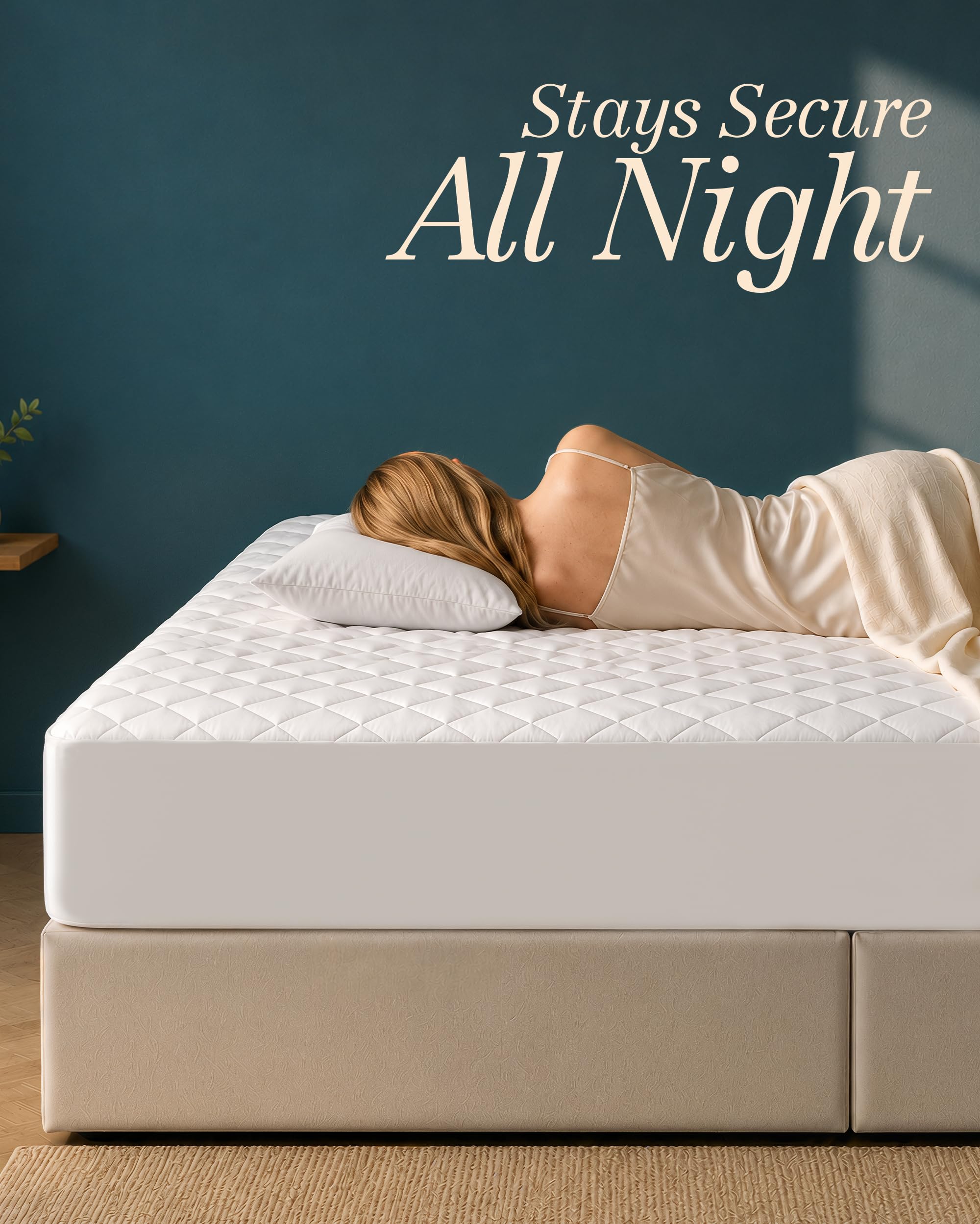 Utopia Bedding capitonnage et garnissage ajoutant moelleux au couchage