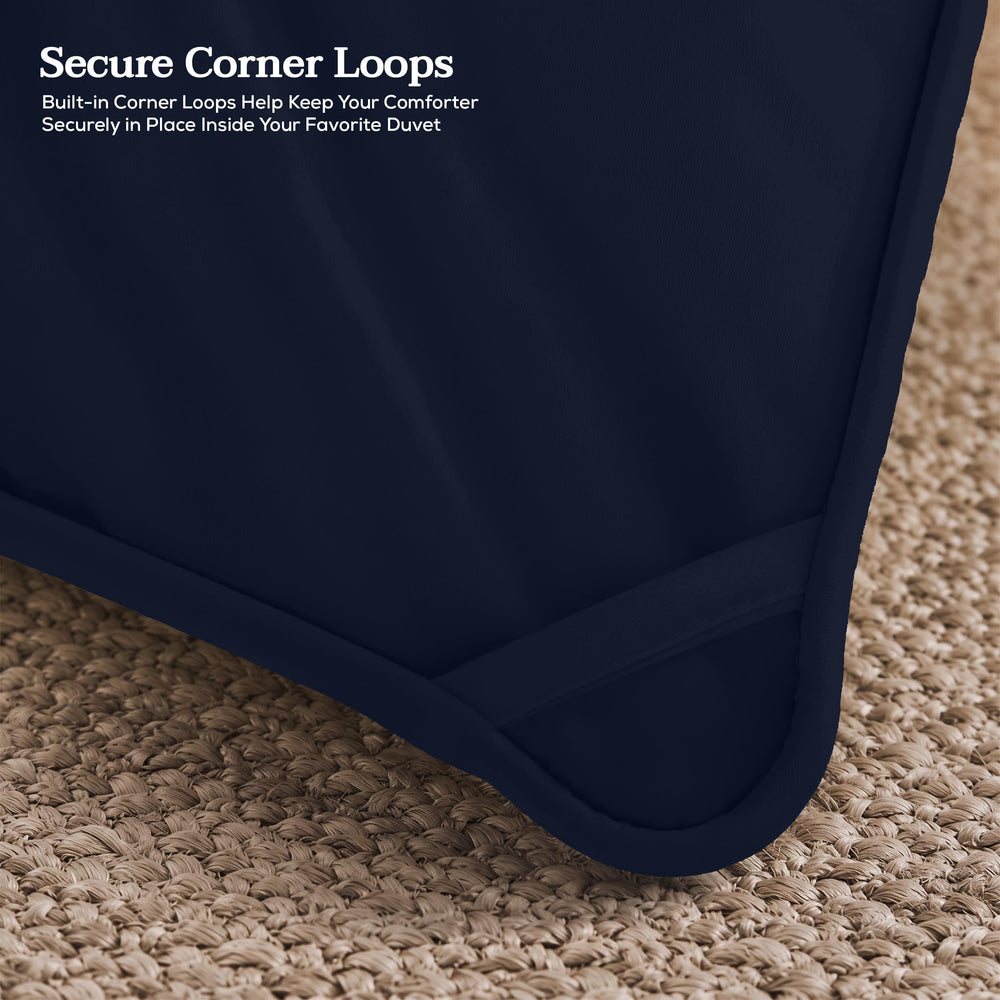 Utopia Bedding comparaison d'échelle Twin, montre le retombé de 64×88 pouces