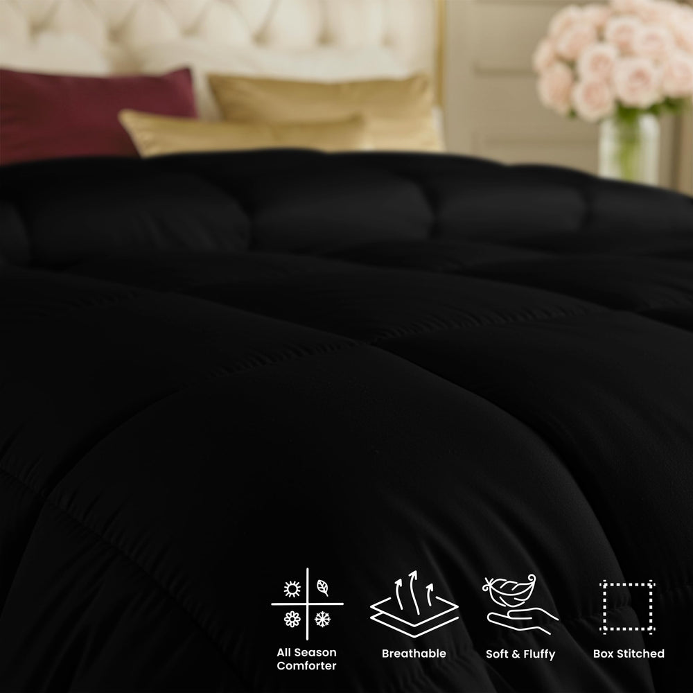 Utopia Bedding couette en situation sur lit queen pour style moderne
