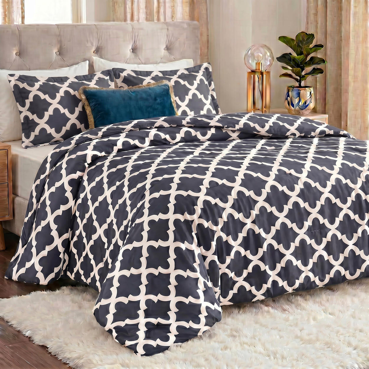 Utopia Bedding couette face montrant finition et confort