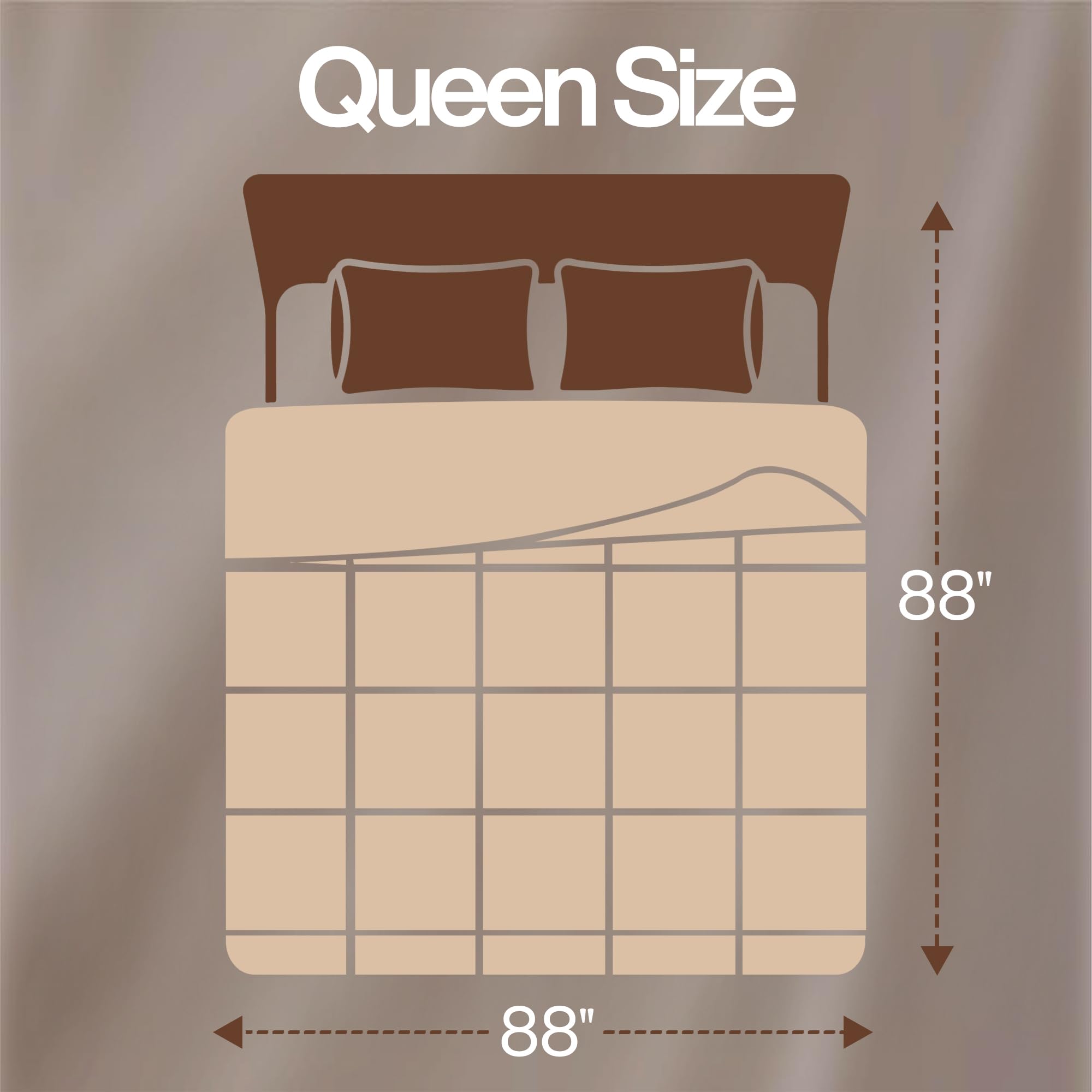 Utopia Bedding gros plan tissu beige montrant douceur et toucher soyeux