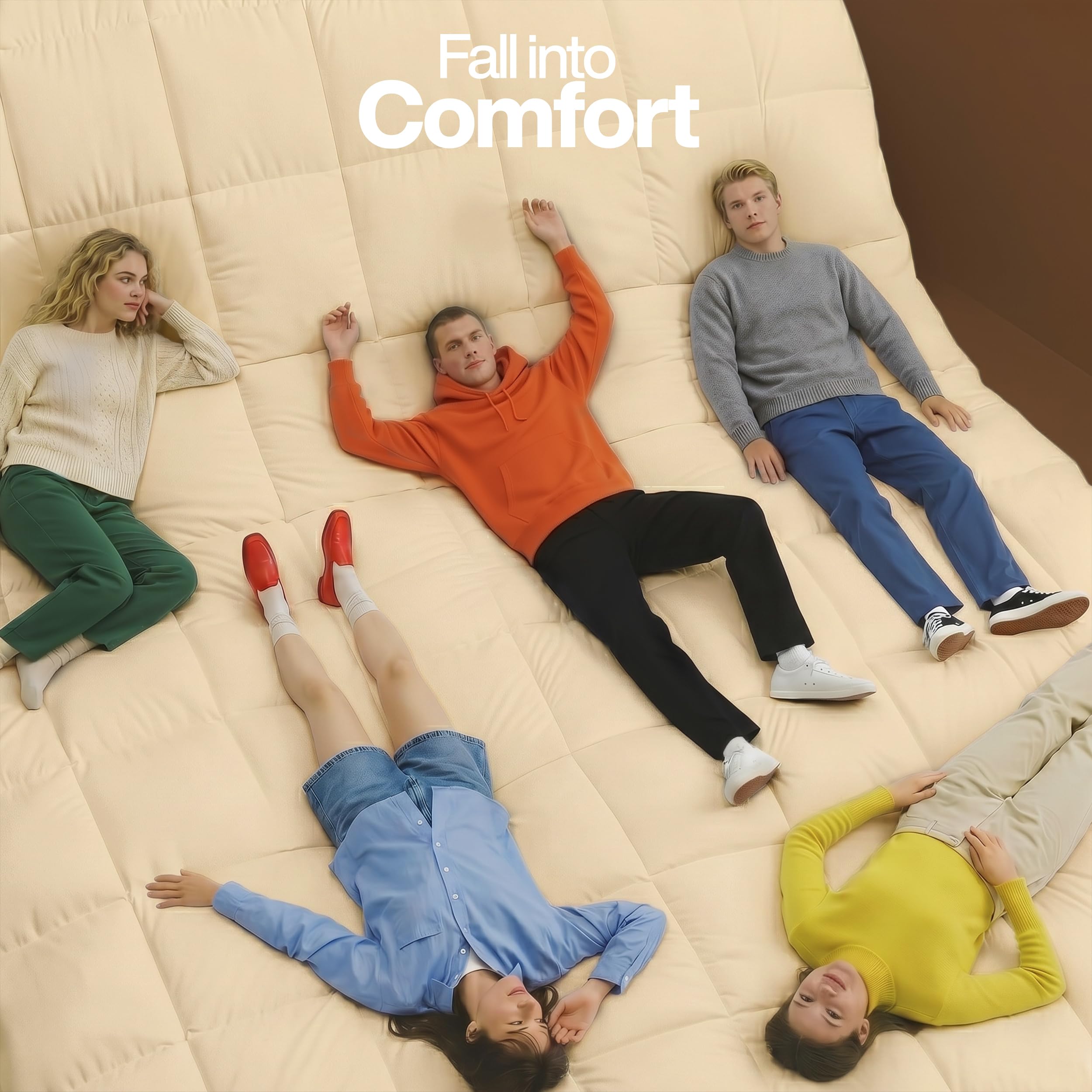 Utopia Bedding garnissage siliconisé rapproché illustrant gonflant uniformisé