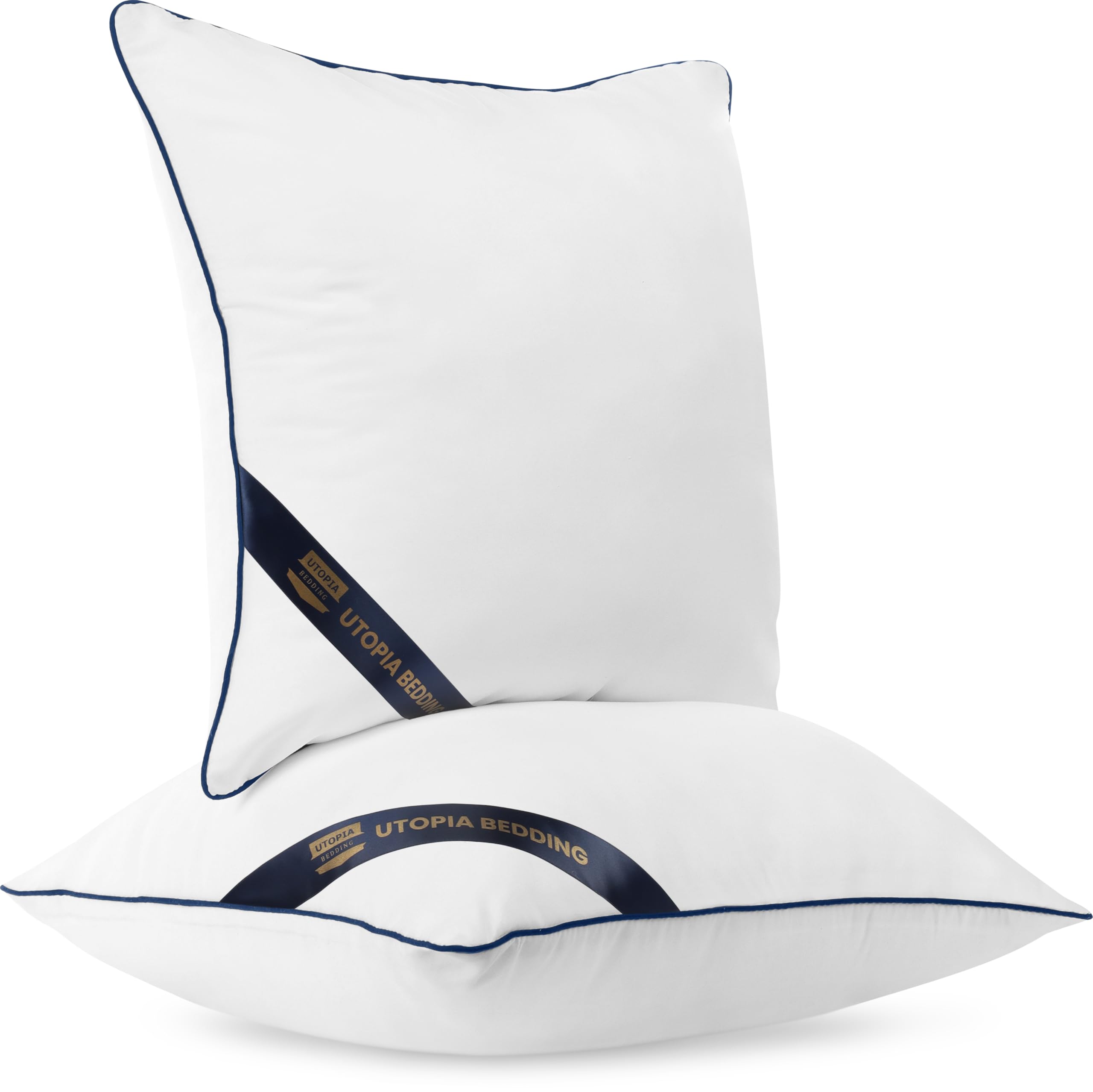 Utopia Bedding coussins disposés sur canapé, ajout instantané de style
