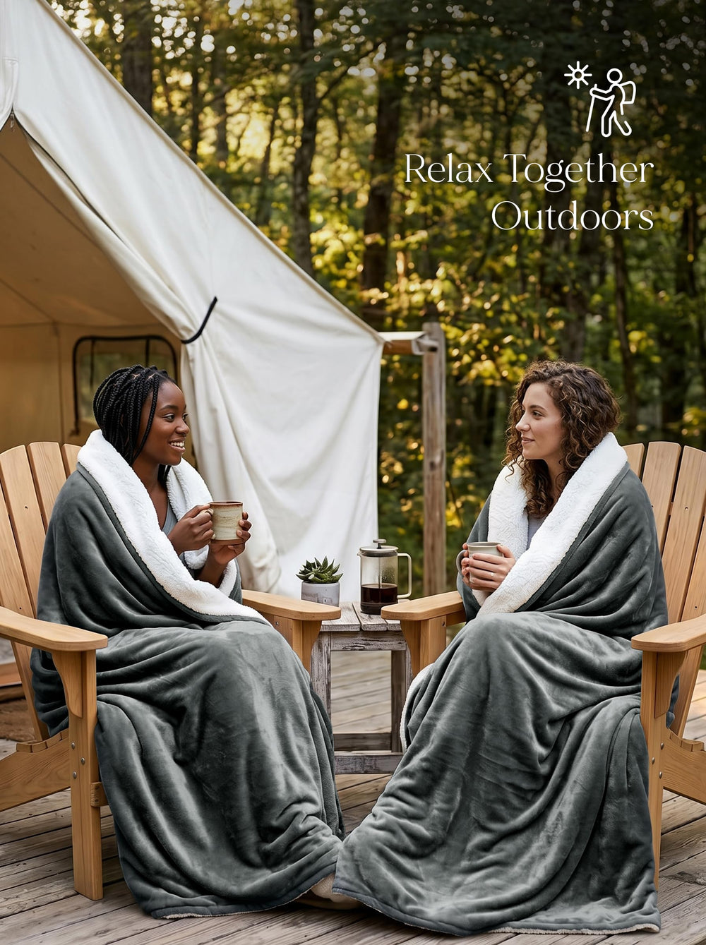 Utopia Bedding utilisée en pique-nique portable et résistante
