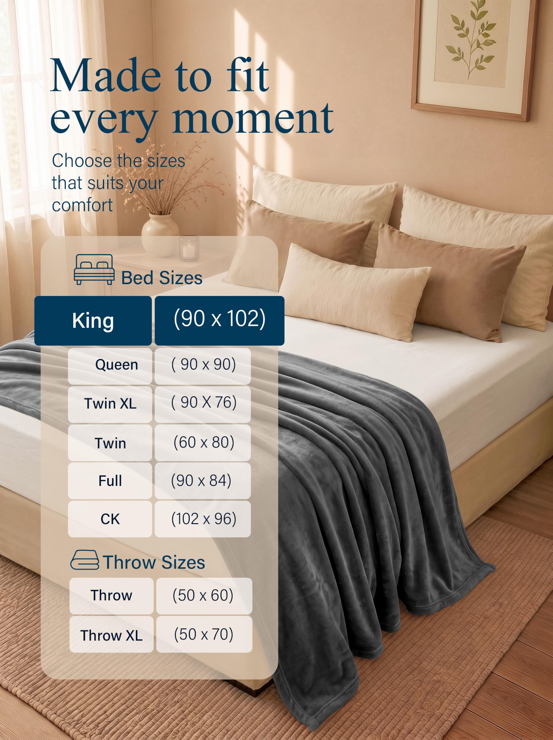 Utopia Bedding ourlet renforcé double-piqûre durabilité
