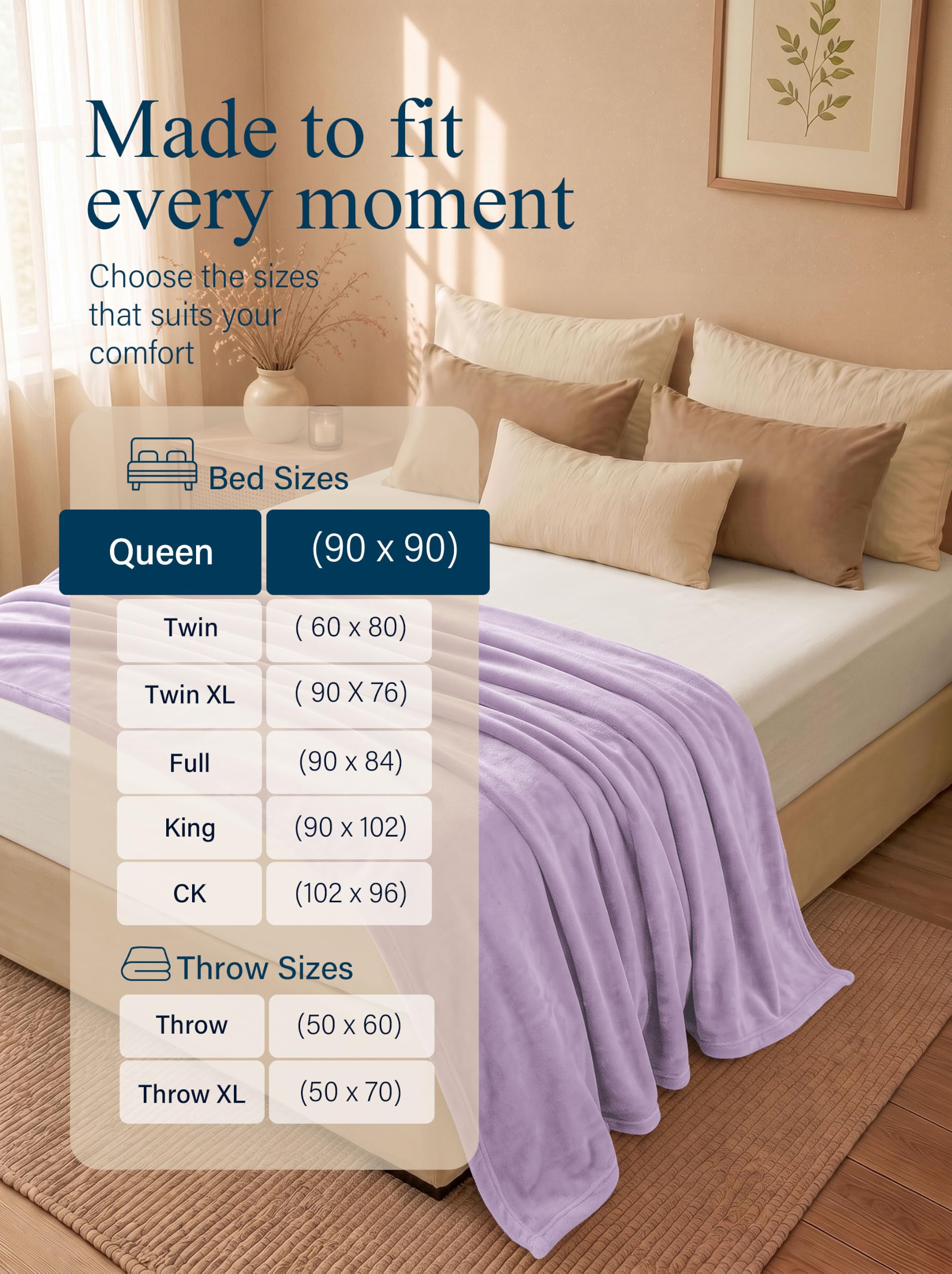 Utopia Bedding détail de couture et ourlet renforcé pour durabilité