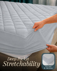 Utopia Bedding détail élastique bord, maintien sûr sur matelas