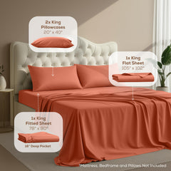 Utopia Bedding gros plan microfibre brossée montrant douceur et confort