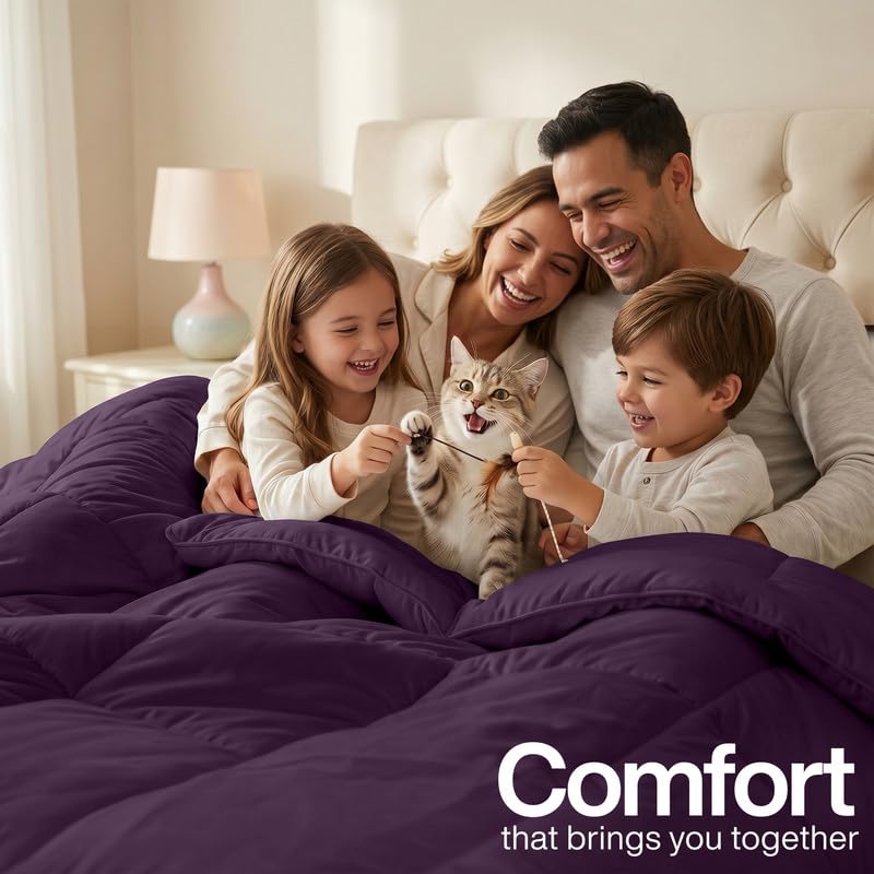 Utopia Bedding détail piqûre en boîte plum, maintien uniforme du garnissage