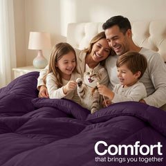Utopia Bedding détail piqûre en boîte plum, maintien uniforme du garnissage