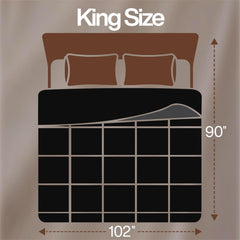 Utopia Bedding gros plan du quilting en boîtes montrant répartition et maintien